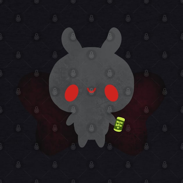 Kawaii Mothman by TurboErin